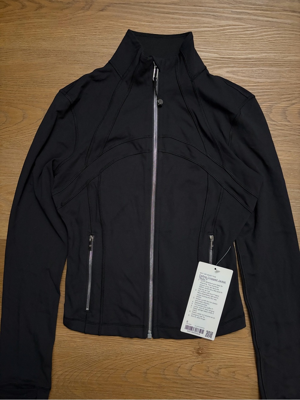 Lululemon Define Cropped Jacket NWT Black 6